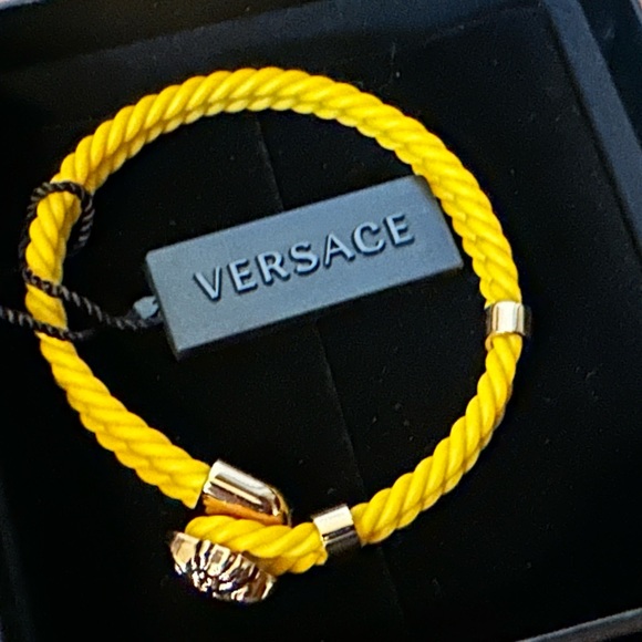 Versace Medusa Braided Bracelet NEW (AUTHENTIC) - Picture 14 of 16